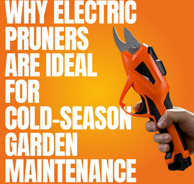 Winter Pruning Essentials: Why Electric Pruners Are Ideal for Cold-Season Garden Maintenance