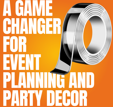 Nano Tape: A Game-Changer for Event Planning and Party Decor