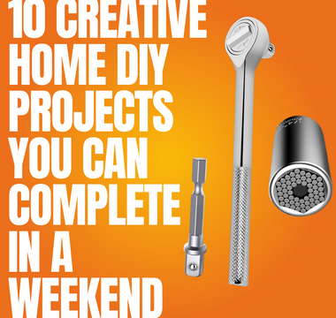 10 Creative Home DIY Projects You Can Complete in a Weekend