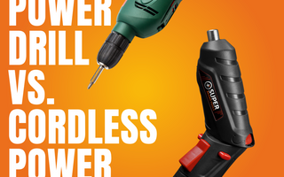 Power Drill Set: Corded Power Drill vs. Cordless Power Drill