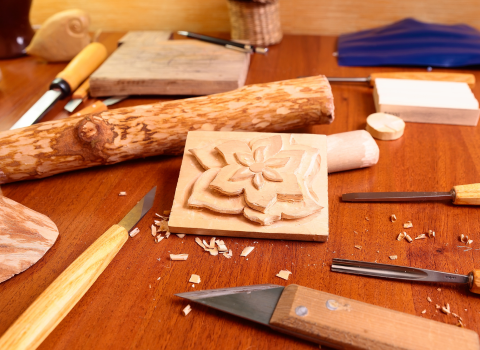 Essential Supplies for Wood Carving