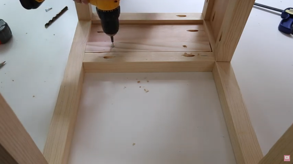 DIY nightstand drawer